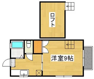 サニーコート A棟【2階】の間取り