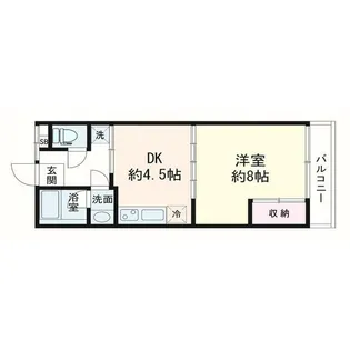 TKハイム【3階】の間取り