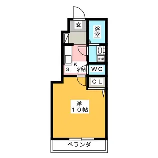 メープル リーフ【1階】の間取り