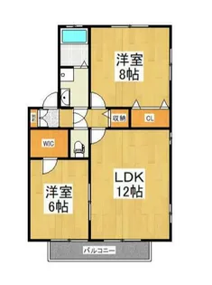 西生田アイリス【1階】の間取り
