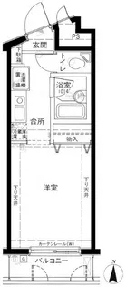 メインステージ新中野駅前【4階】の間取り