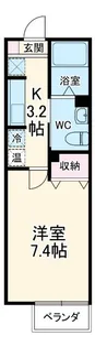 プランドール【1階】の間取り