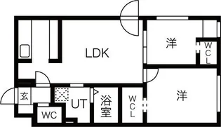 Stella Eniwa station side(ステラ恵庭駅前)【4階】の間取り