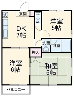 グランドヒル【2階】の間取り