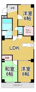 ファイン苦楽園【2階】の間取り