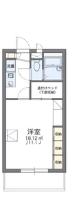 レオパレスヴィル ヌーブ【2階】の間取り