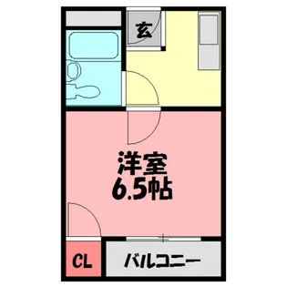 プレアール古川橋IV【2階】の間取り