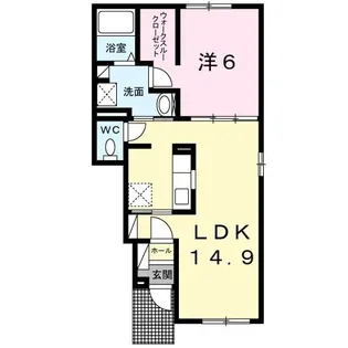 プランドール・J【1階】の間取り