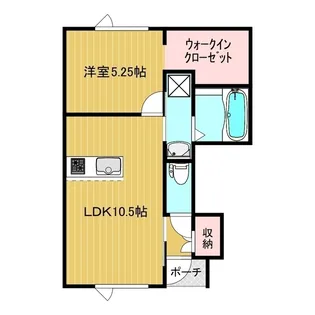イルマーレC-2【1階】の間取り