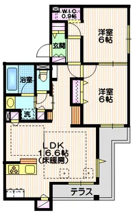 (仮称)下目黒6丁目メゾン北棟【1階】の間取り
