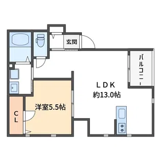 C・HOUSE2【3階】の間取り
