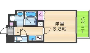 アコード中之島【12階】の間取り