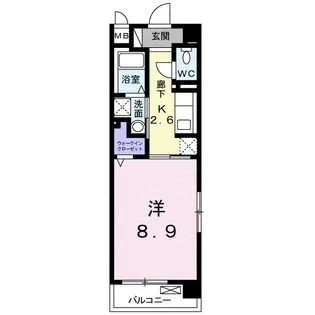 リメインズ めぐみ【2階】の間取り
