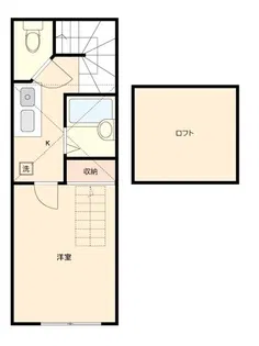 クオレテラス【2階】の間取り