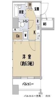 メインステージ日本橋馬喰町駅前【9階】の間取り