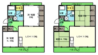コーポ佐藤【2階】の間取り