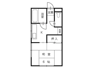 赤羽コーポ【2階】の間取り