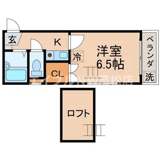 リッチモンド東山崎【2階】の間取り