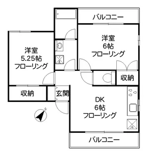 ストークユタカ【1階】の間取り