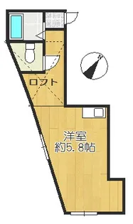 ウエストランド【2階】の間取り