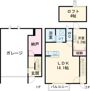ミッレミリアの間取り