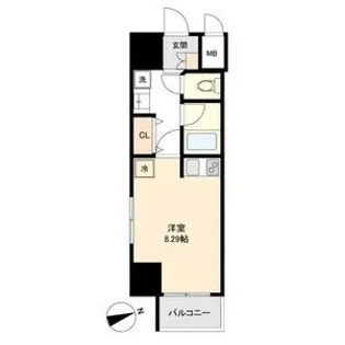 マリオン城西【3階】の間取り