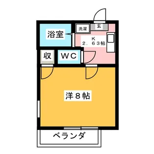 サントノーレ西原【3階】の間取り