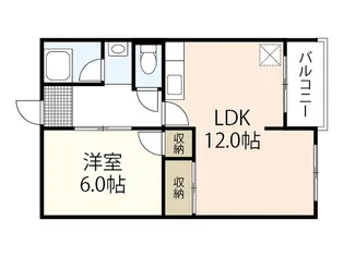 藤ライフ【2階】の間取り