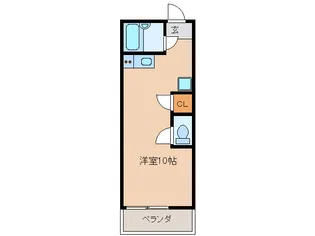 グリーンシャトー【1階】の間取り