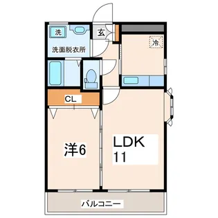 グラン・リーオ21【3階】の間取り