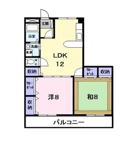 MO-VII【4階】の間取り