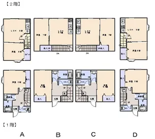 千葉県館山市国分【一戸建】の間取り