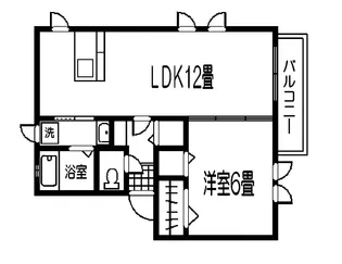 ファミーユ侑早乃【1階】の間取り