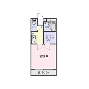 センチュリー金田【2階】の間取り