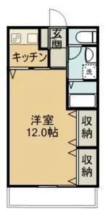 ピュア・レジデンスA&A【1階】の間取り