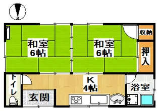 茨城県龍ヶ崎市川原代町【一戸建】の間取り