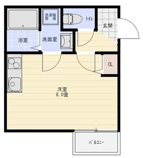 Sou.leaf久留米大前【2階】の間取り