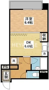 クオーレ鍛冶屋町【5階】の間取り