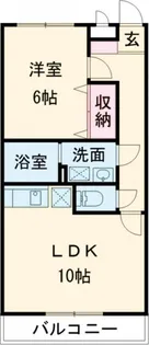 レオマンション【2階】の間取り