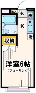 東京都府中市住吉町2【アパート】の間取り