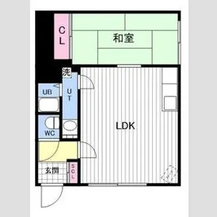 メゾンアルファ【3階】の間取り