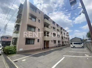 サンハイツ高安【1階】の外観