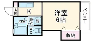 メゾンポワール【1階】の間取り