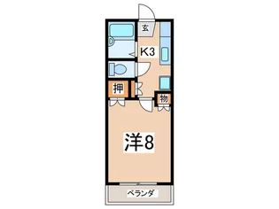 湘南カヤマコ-ポ本館【1階】の間取り