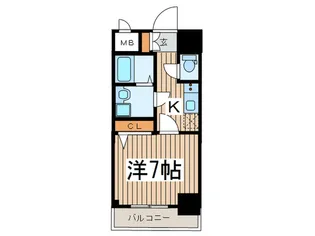 エスリード名古屋STATIONWEST【5階】の間取り