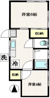 メゾンドサチ【1階】の間取り