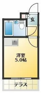 コートハウス双葉台【2階】の間取り