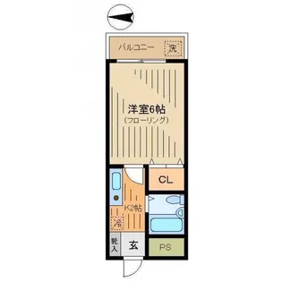 コーポアゼリア【2階】の間取り
