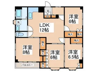 古川ビル【2階】の間取り