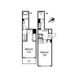 AZ ASAKUSABASHIの間取り
